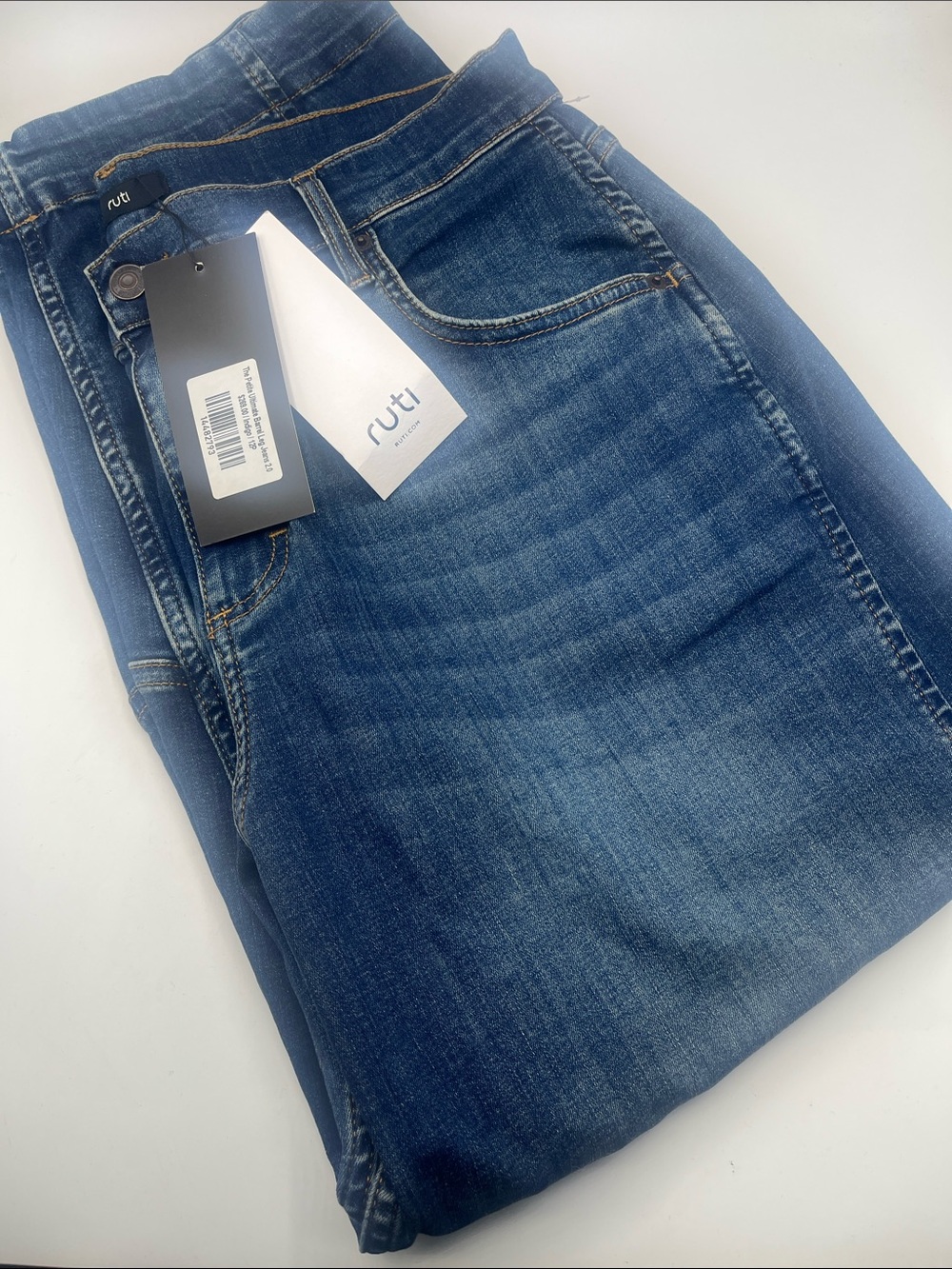 Ruti Ultimate Barrel Leg Jeans 2.0 Indigo